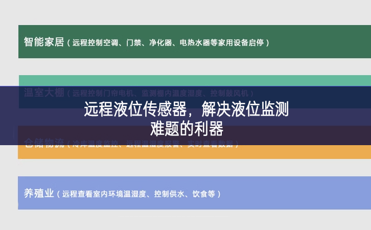 遠程液位傳感器，解決液位監(jiān)測難題的利器