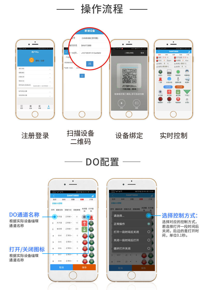 云平臺 DAM1212A-MT 網絡版 遠程智能數采控制器云平臺設置