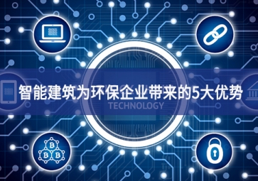 智能建筑為環保企業帶來的5大優勢