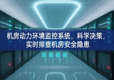 機(jī)房動(dòng)力環(huán)境監(jiān)控系統(tǒng)，科學(xué)決策，實(shí)時(shí)排查機(jī)房安全隱患