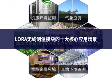LORA無線測溫模塊的十大核心應用場景